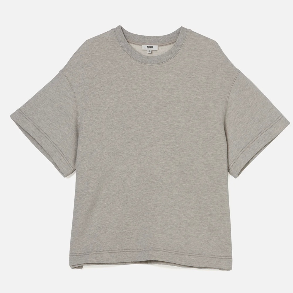 Agolde Ash Sweatshirt and Ramsey Wide Leg Sweatpant Sweat Set - Picture 7 of 13